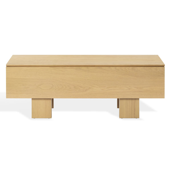Safavieh Sherianya Wood Storage Bench – Stylishly Organize Your Space With Natural Elegance And Functionality Natural Wood Sfv4256a