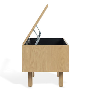 Safavieh Sherianya Wood Storage Bench – Stylishly Organize Your Space With Natural Elegance And Functionality Natural Wood Sfv4256a