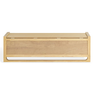 Safavieh Tyrell Wood Storage Bench - Stylish And Functional Addition To Elevate Your Home Decor Effortlessly Natural Wood Sfv4257a
