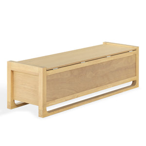 Safavieh Tyrell Wood Storage Bench - Stylish And Functional Addition To Elevate Your Home Decor Effortlessly Natural Wood Sfv4257a