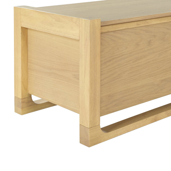 Safavieh Tyrell Wood Storage Bench - Stylish And Functional Addition To Elevate Your Home Decor Effortlessly Natural Wood Sfv4257a