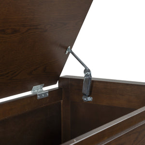 Safavieh Tyrell Wood Storage Bench - Stylish And Functional Addition To Elevate Your Home Decor Effortlessly Walnut Wood Sfv4257b