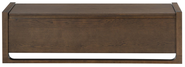 Safavieh Tyrell Wood Storage Bench - Stylish And Functional Addition To Elevate Your Home Decor Effortlessly Walnut Wood Sfv4257b