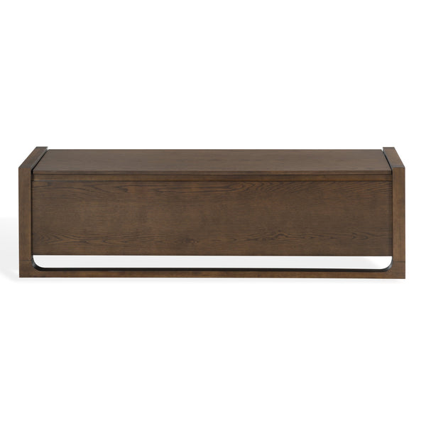 Safavieh Tyrell Wood Storage Bench - Stylish And Functional Addition To Elevate Your Home Decor Effortlessly Walnut Wood Sfv4257b