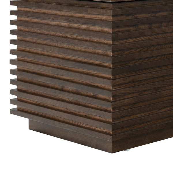 Safavieh Zuzu Wood Storage Bench In Walnut Finish – Stylish, Functional Seating & Storage For Any Room Walnut Wood ,Metal Sfv4258a