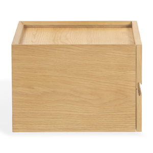 Safavieh Dontay 2 Drawer Ribbed Floating Nightstand - Elegant Wood Design For Modern Bedroom Spaces Natural Wood Sfv4262a