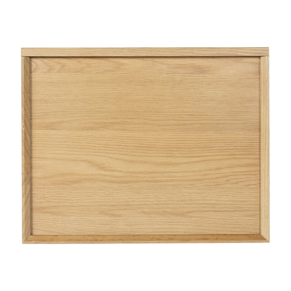 Safavieh Dontay 2 Drawer Ribbed Floating Nightstand - Elegant Wood Design For Modern Bedroom Spaces Natural Wood Sfv4262a