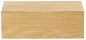 Safavieh Forrester 1 Drawer Floating Nightstand - Elevate Your Bedroom With Modern Elegance And Style Natural Wood Sfv4263a