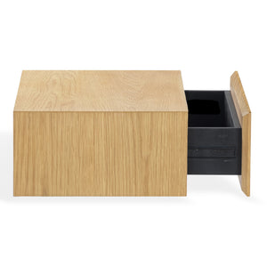 Safavieh Forrester 1 Drawer Floating Nightstand - Elevate Your Bedroom With Modern Elegance And Style Natural Wood Sfv4263a