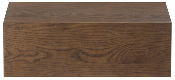 Safavieh Forrester 1 Drawer Floating Nightstand - Elevate Your Bedroom With Modern Elegance And Style Walnut Wood Sfv4263b