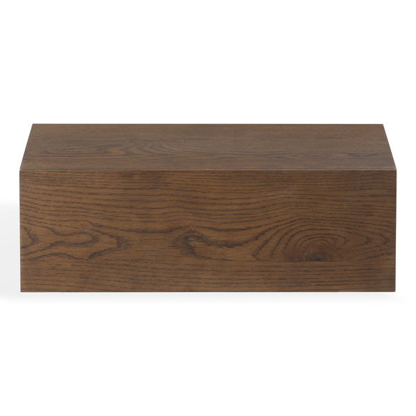 Safavieh Forrester 1 Drawer Floating Nightstand - Elevate Your Bedroom With Modern Elegance And Style Walnut Wood Sfv4263b