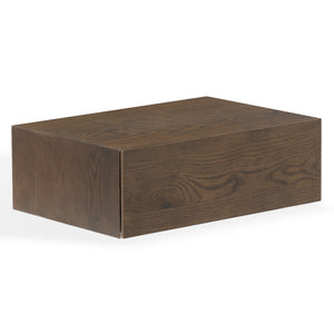 Safavieh Forrester 1 Drawer Floating Nightstand - Elevate Your Bedroom With Modern Elegance And Style Walnut Wood Sfv4263b