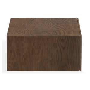 Safavieh Forrester 1 Drawer Floating Nightstand - Elevate Your Bedroom With Modern Elegance And Style Walnut Wood Sfv4263b