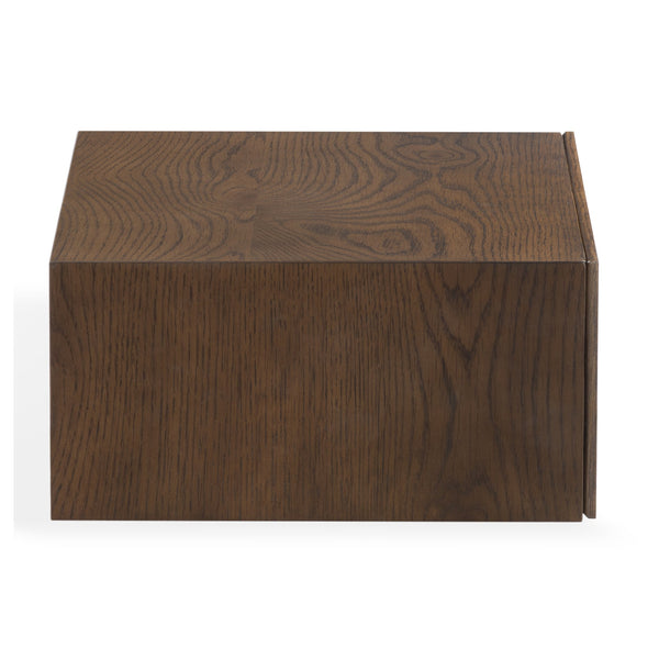 Safavieh Forrester 1 Drawer Floating Nightstand - Elevate Your Bedroom With Modern Elegance And Style Walnut Wood Sfv4263b