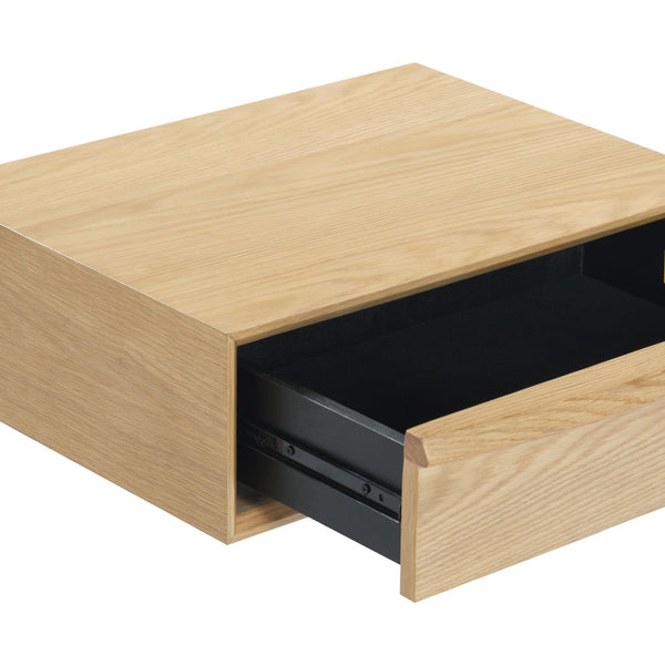 Safavieh Philbert 1 Drawer Floating Nightstand In Natural Wood - Elegant, Stylish Storage For Your Bedroom Natural Wood Sfv4264a