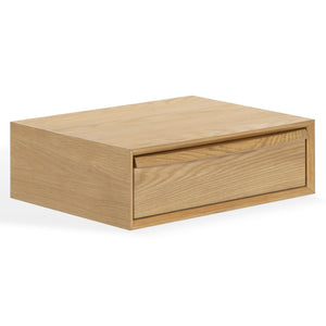 Safavieh Philbert 1 Drawer Floating Nightstand In Natural Wood - Elegant, Stylish Storage For Your Bedroom Natural Wood Sfv4264a