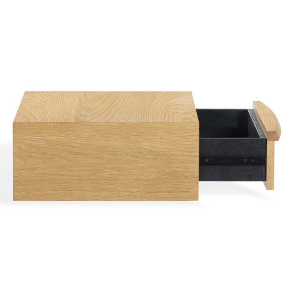 Safavieh Philbert 1 Drawer Floating Nightstand In Natural Wood - Elegant, Stylish Storage For Your Bedroom Natural Wood Sfv4264a