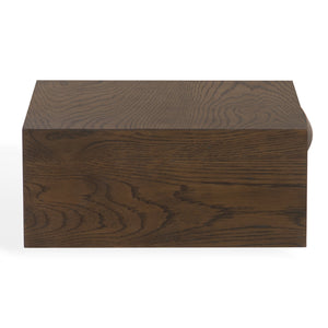 Safavieh Philbert 1 Drawer Floating Nightstand In Natural Wood - Elegant, Stylish Storage For Your Bedroom Walnut Wood Sfv4264b