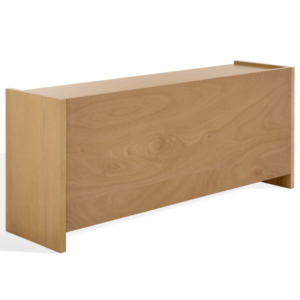 Rhylee Solid Wood 4-Door Sideboard With Generous Storage, Minimalist Design And Durable Craftsmanship