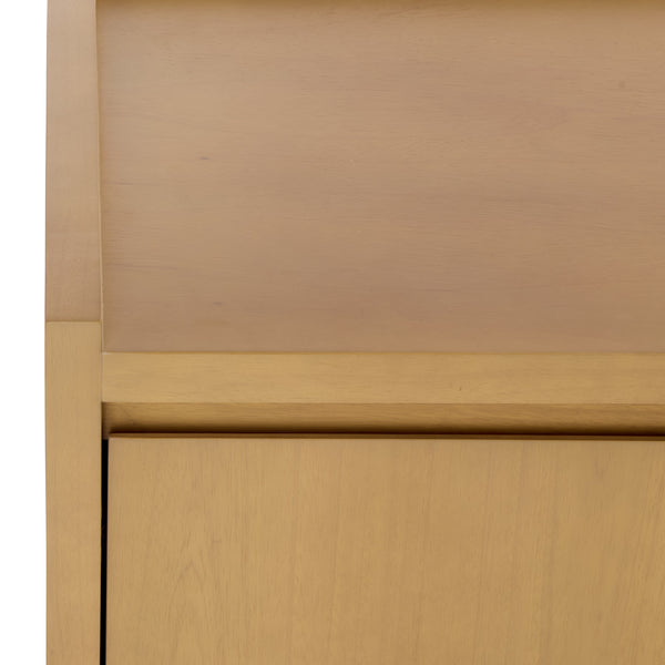 Rhylee Solid Wood 4-Door Sideboard With Generous Storage, Minimalist Design And Durable Craftsmanship