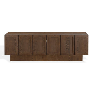 Bethandria Mid-Century 6-Door Wood Sideboard With Ample Storage, Clean Lines, Durable Construction