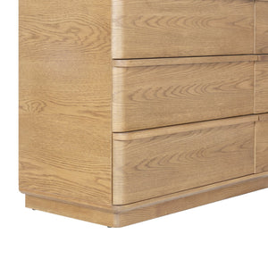 Guillermo Solid Wood 6-Drawer Dresser With Smooth-Glide Drawers, Spacious Storage & Timeless Style