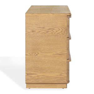 Guillermo Solid Wood 6-Drawer Dresser With Smooth-Glide Drawers, Spacious Storage & Timeless Style