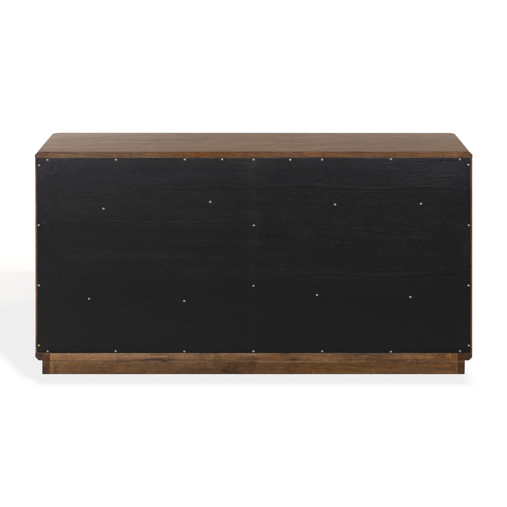 Guillermo Solid Wood 6-Drawer Dresser With Smooth-Glide Drawers, Spacious Storage & Timeless Style