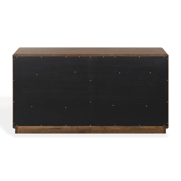 Guillermo Solid Wood 6-Drawer Dresser With Smooth-Glide Drawers, Spacious Storage & Timeless Style