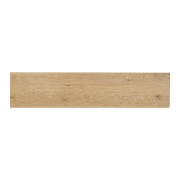Maliq Solid Wood Console Table 72" X16" X34" — Slim Durable Entryway & Sofa Console With Warm Grain Finish