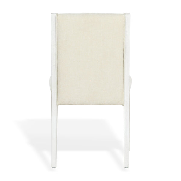 Clarastella Solid Wood Dining Chair Set Of 2 With Upholstered Seat, Ergonomic Back, Durable Modern Design