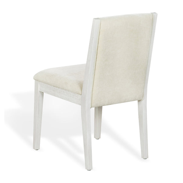 Clarastella Solid Wood Dining Chair Set Of 2 With Upholstered Seat, Ergonomic Back, Durable Modern Design