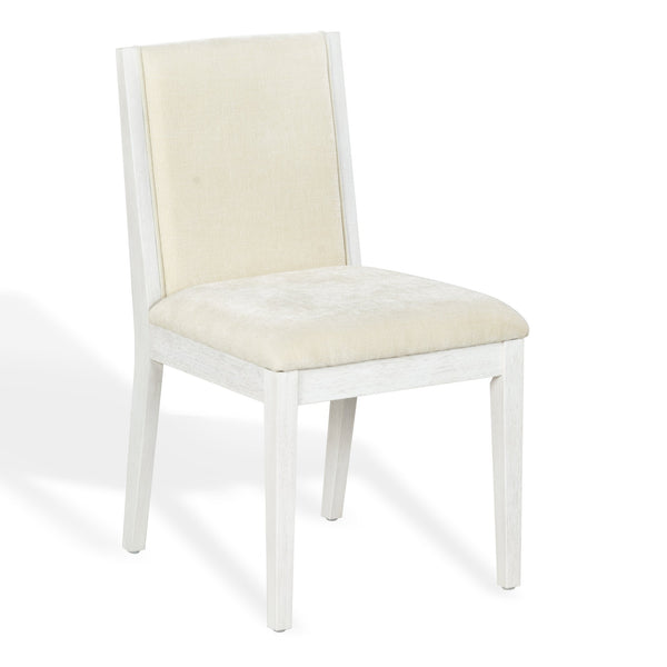 Clarastella Solid Wood Dining Chair Set Of 2 With Upholstered Seat, Ergonomic Back, Durable Modern Design