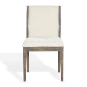 Doriella Elegant Wood Dining Chair Set Of 2 With Plush Upholstery, High-Density Foam Seat, Timeless Silhouette