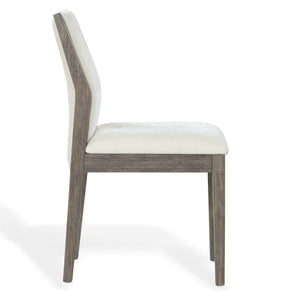 Doriella Elegant Wood Dining Chair Set Of 2 With Plush Upholstery, High-Density Foam Seat, Timeless Silhouette