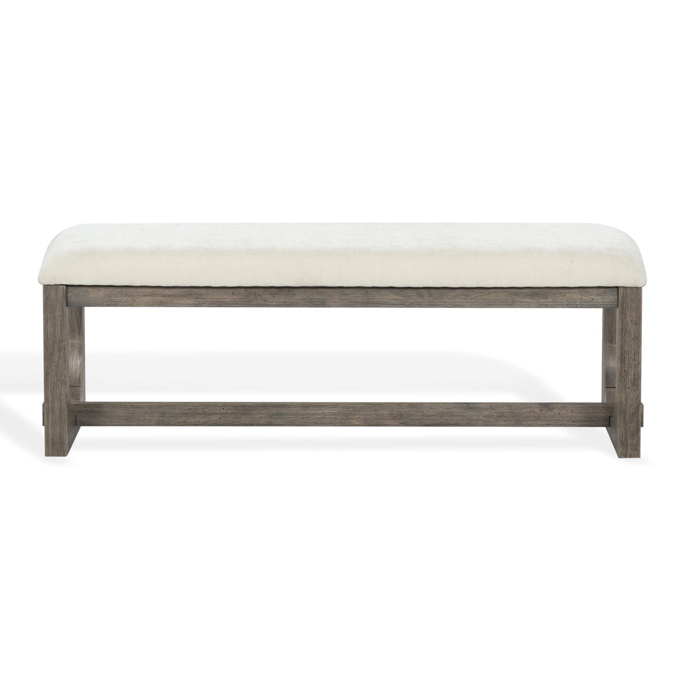 Doriella Wood Bench With Plush Upholstery And Solid Wood Frame — Elegant Entryway & Bedroom Seat