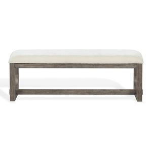 Doriella Wood Bench With Plush Upholstery And Solid Wood Frame — Elegant Entryway & Bedroom Seat