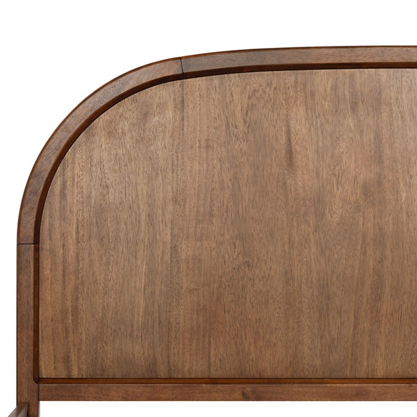 Safavieh Mandie Solid Wood Bed Classic Transitional Bedroom Centerpiece with Warm Natural Finish Appeal Light Brown King SFV4284A-K-2BX
