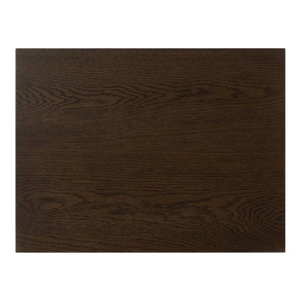 Safavieh Alyssabelle Walnut Finish Two Drawer Nightstand with Artisan Carved Legs for Bedroom Brown SFV4290A