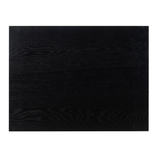 Safavieh Alyssabelle Walnut Finish Two Drawer Nightstand with Artisan Carved Legs for Bedroom Black SFV4290B