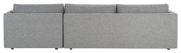 Safavieh Ludovic Contemporary Sofa Dark Grey SFV4517B-RVS-2BX