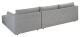 Safavieh Ludovic Contemporary Sofa Dark Grey SFV4517B-RVS-2BX