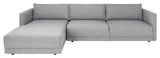 Safavieh Ludovic Contemporary Sofa Dark Grey SFV4517B-RVS-2BX