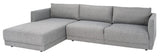 Safavieh Ludovic Contemporary Sofa Dark Grey SFV4517B-RVS-2BX