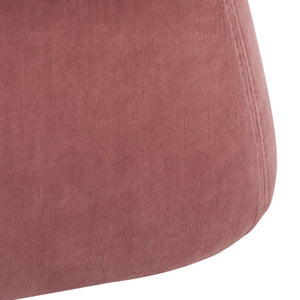Safavieh KIANA Modern Accent Chair - Elegant Cream Design for Living Room, Bedroom, and Home Office Decor Dusty Rose SFV4527A