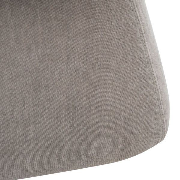 Safavieh KIANA Modern Accent Chair - Elegant Cream Design for Living Room, Bedroom, and Home Office Decor Grey SFV4527C