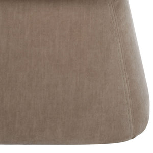 Safavieh KIANA Modern Accent Chair - Elegant Cream Design for Living Room, Bedroom, and Home Office Decor Light Brown SFV4527E