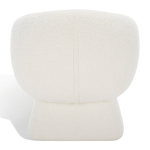 Safavieh KIANA Modern Accent Chair - Elegant Cream Design for Living Room, Bedroom, and Home Office Decor Ivory SFV4527G