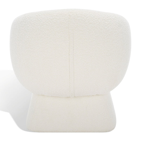 Safavieh KIANA Modern Accent Chair - Elegant Cream Design for Living Room, Bedroom, and Home Office Decor Ivory SFV4527G