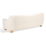 Safavieh Dyanna Boucle Sofa Ivory / Natural SFV4601A